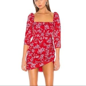 Camila Coehlo Lidia Dress in Pink Flora